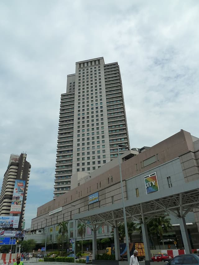 Johor Bahru City Square mall for Singapore to JB private car drop-off